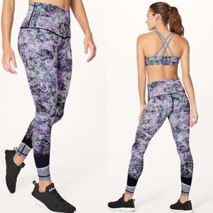 Lululemon Wunder Under Hi-Rise Tight Vivid Vision Nulux Multi Black